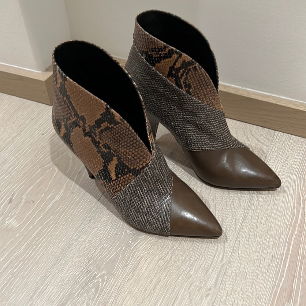 Isabel Marant Archenn Snake Python Print Patchwor… - image 1